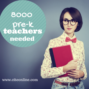 prek teachers needed