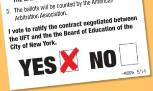 vote yes uft