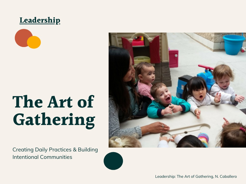 The Art of Gathering for School Leaders