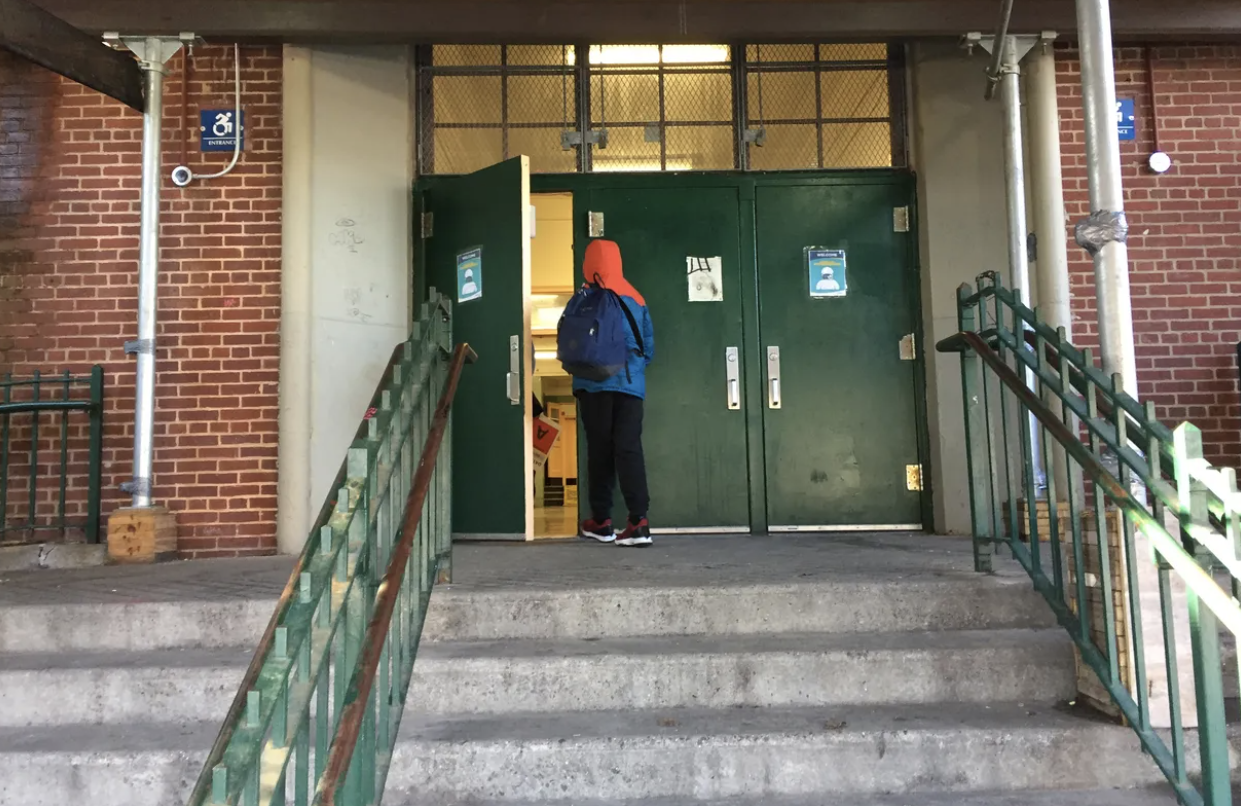 NYC’s fully remote elementary students can opt back into school buildings, de Blasio says