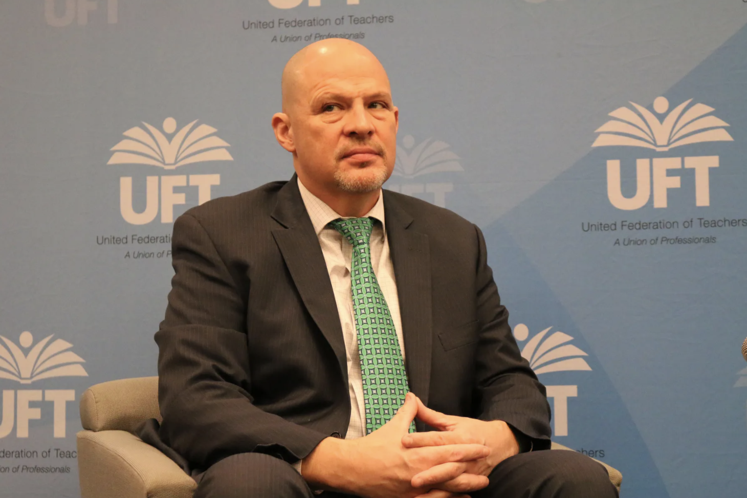 NYC teachers union calls for weekly covid testing for some students as first school closes with at least 16 positive staff cases NYC teachers union calls for weekly covid testing for some students as first school closes with at least 16 positive staff cases