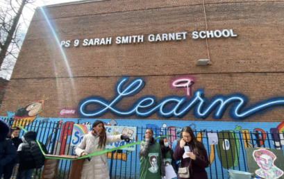 Brooklyn school unveils sign honoring suffragist, displacing name synonymous with slavery