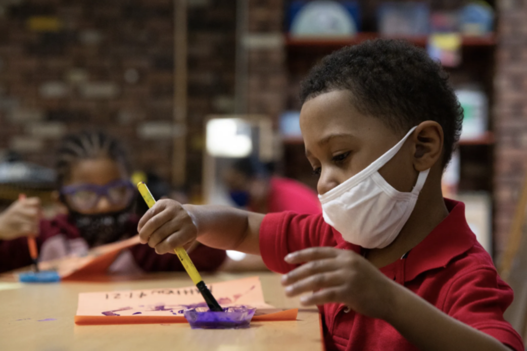 New York City plans to drop its mask mandate for its youngest students on April 4, Mayor Eric Adams announced Tuesday, as long as COVID cases remain low.