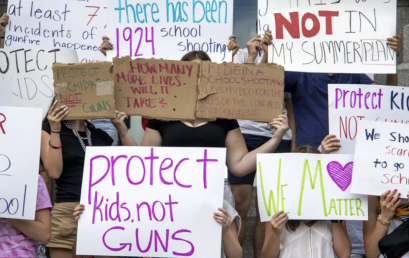 After a lockdown brings fears home, Denver students rally for gun control