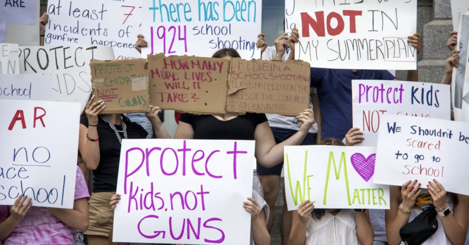 After a lockdown brings fears home, Denver students rally for gun control