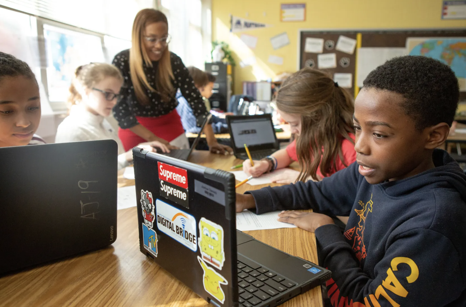 With greater access to devices, NYC teachers are folding more tech into instruction