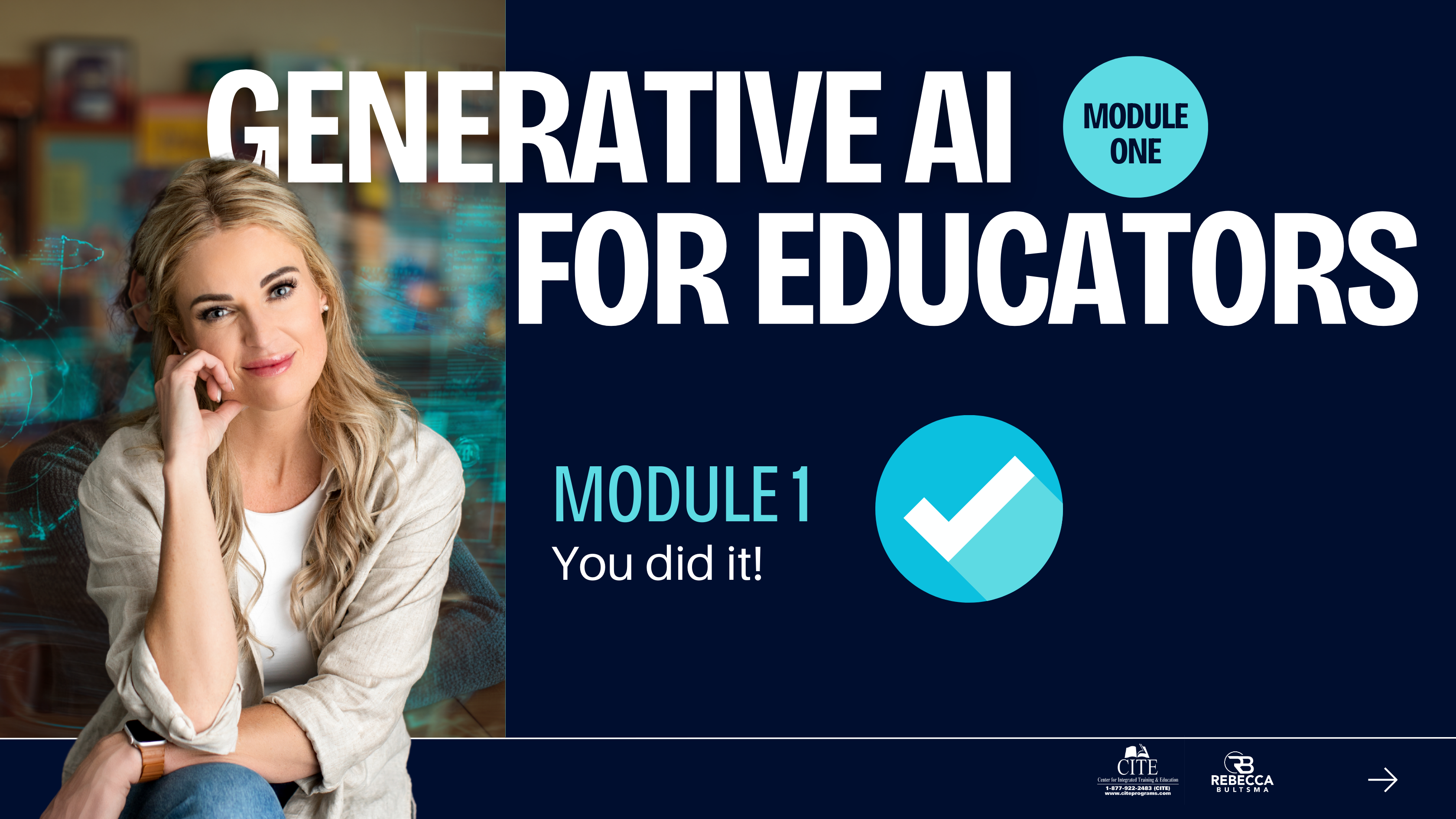CITE’s AI Academy – Module 1
