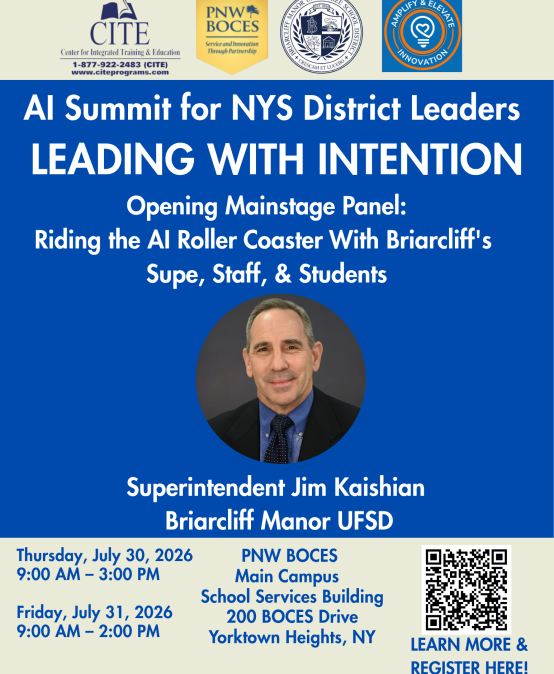 Leading With Intention: AI in K-12 (Hosted by CITE in partnership with PNW BOCES)